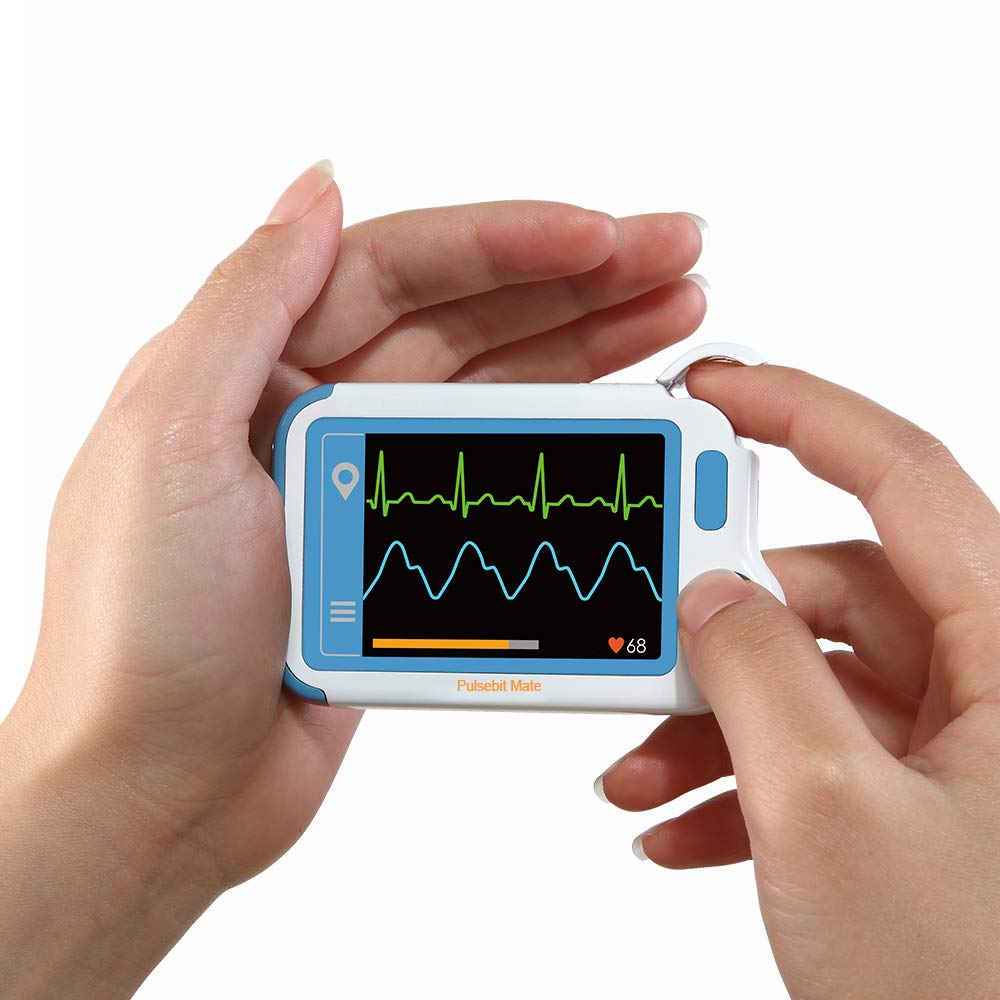 Wellue Portable Handheld Personal Heart Rate Monitor with PC Software