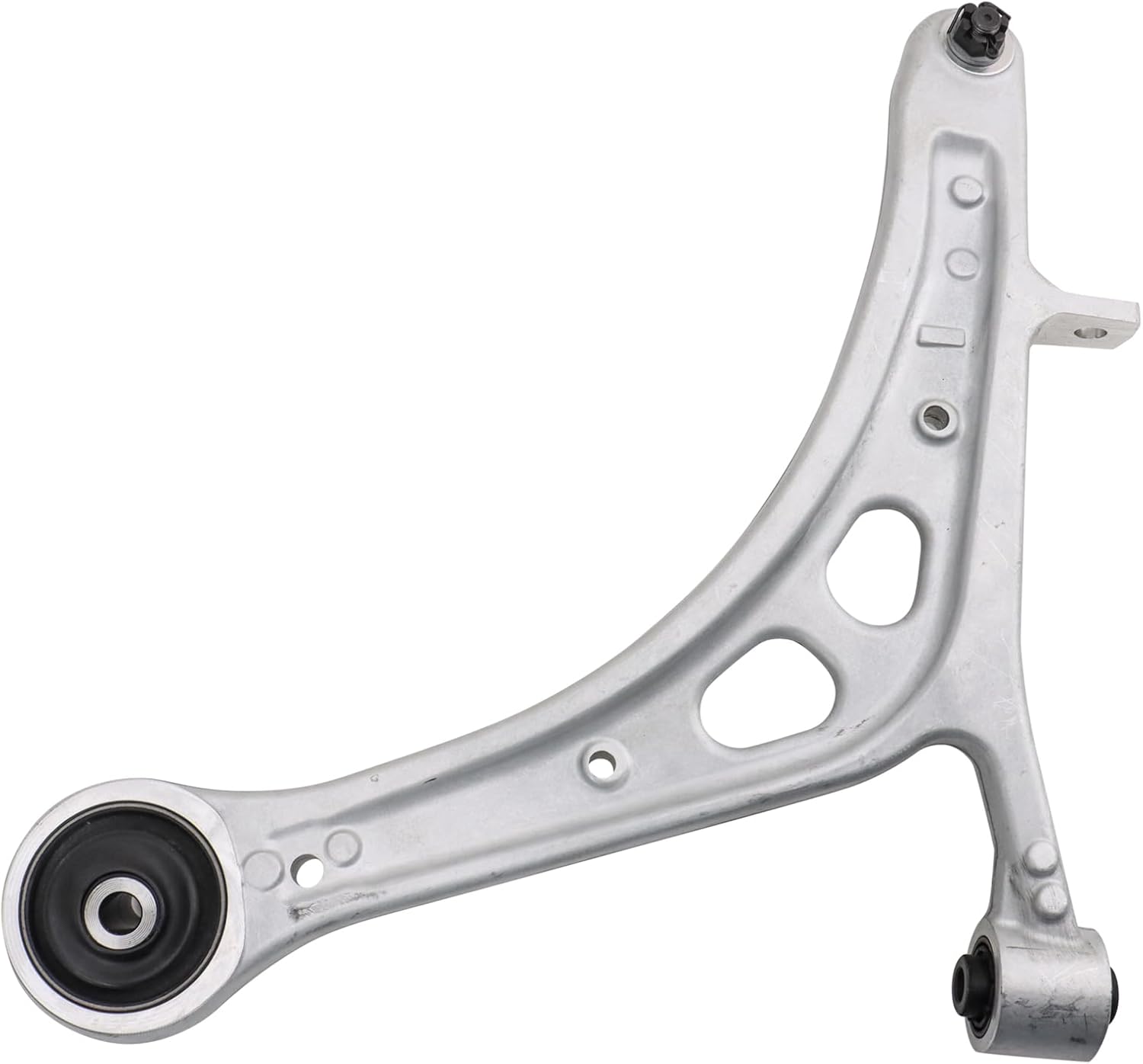 TRQ Front Right Lower Control Arm with Ball Joint Aluminum Compatible with 2015-2021 Subaru WRX 2015-2021 WRX STI