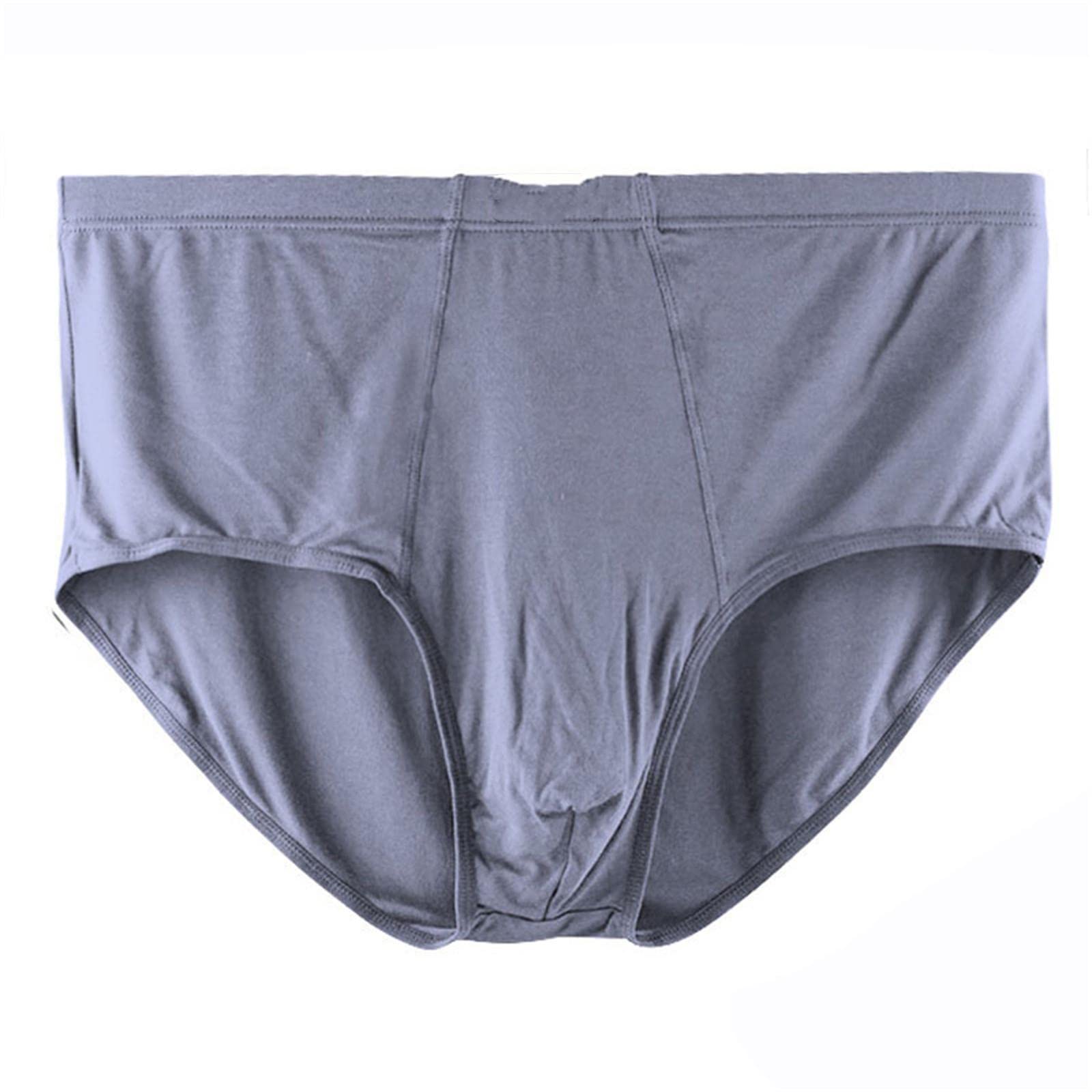 Boxershorts Männer in großen Größen Xl-8Xl 55-150 Kg 6 Packungen Modal Plus Size Übergroße Hohe Taille Männer Unterwäsche Brief-6 Blue,6XL