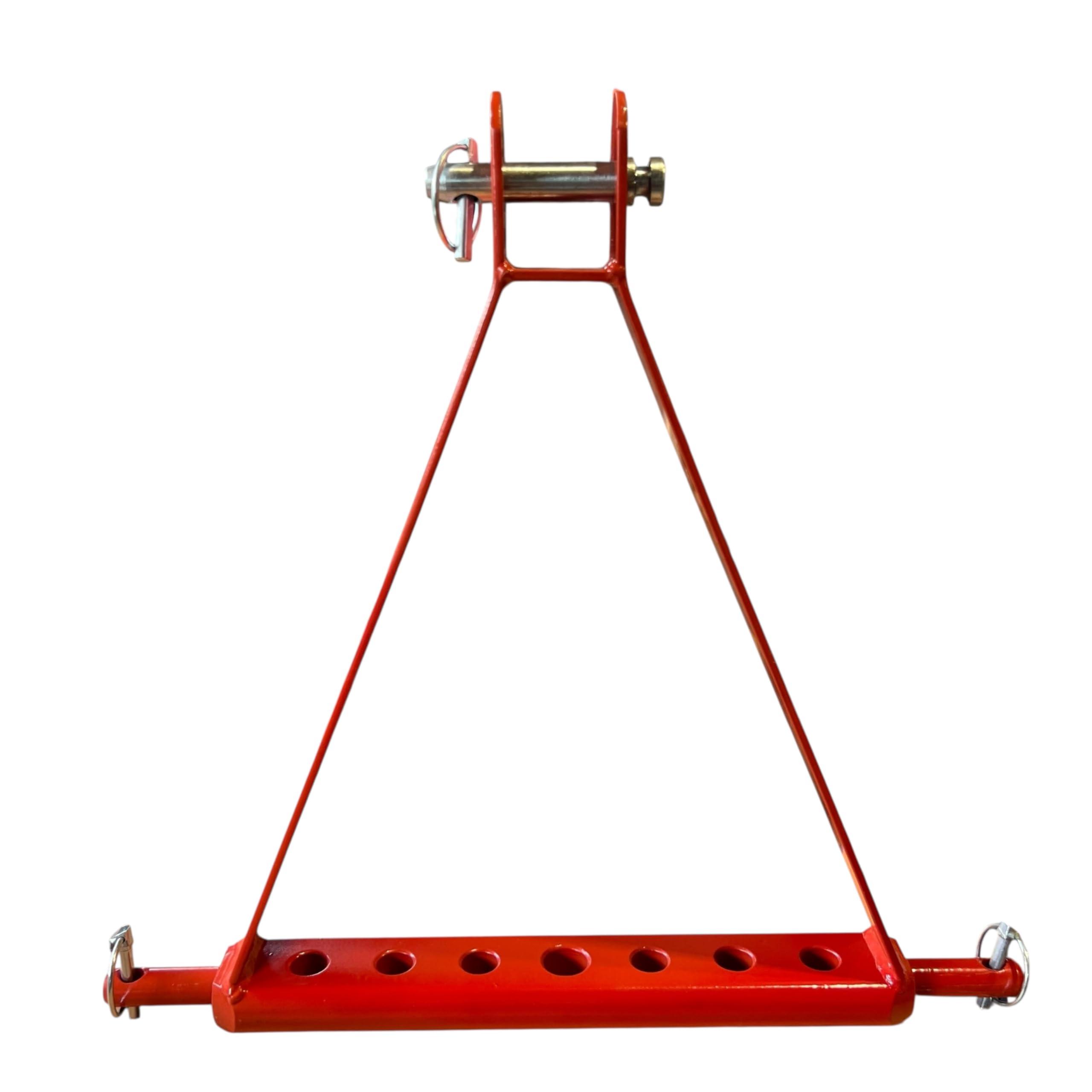 Traktor Ackerschiene verdrehsicher Kat. 1 537mm mit Dreipunktaufhängung Bolzen und Klappstecker Dreipunktaufnahme