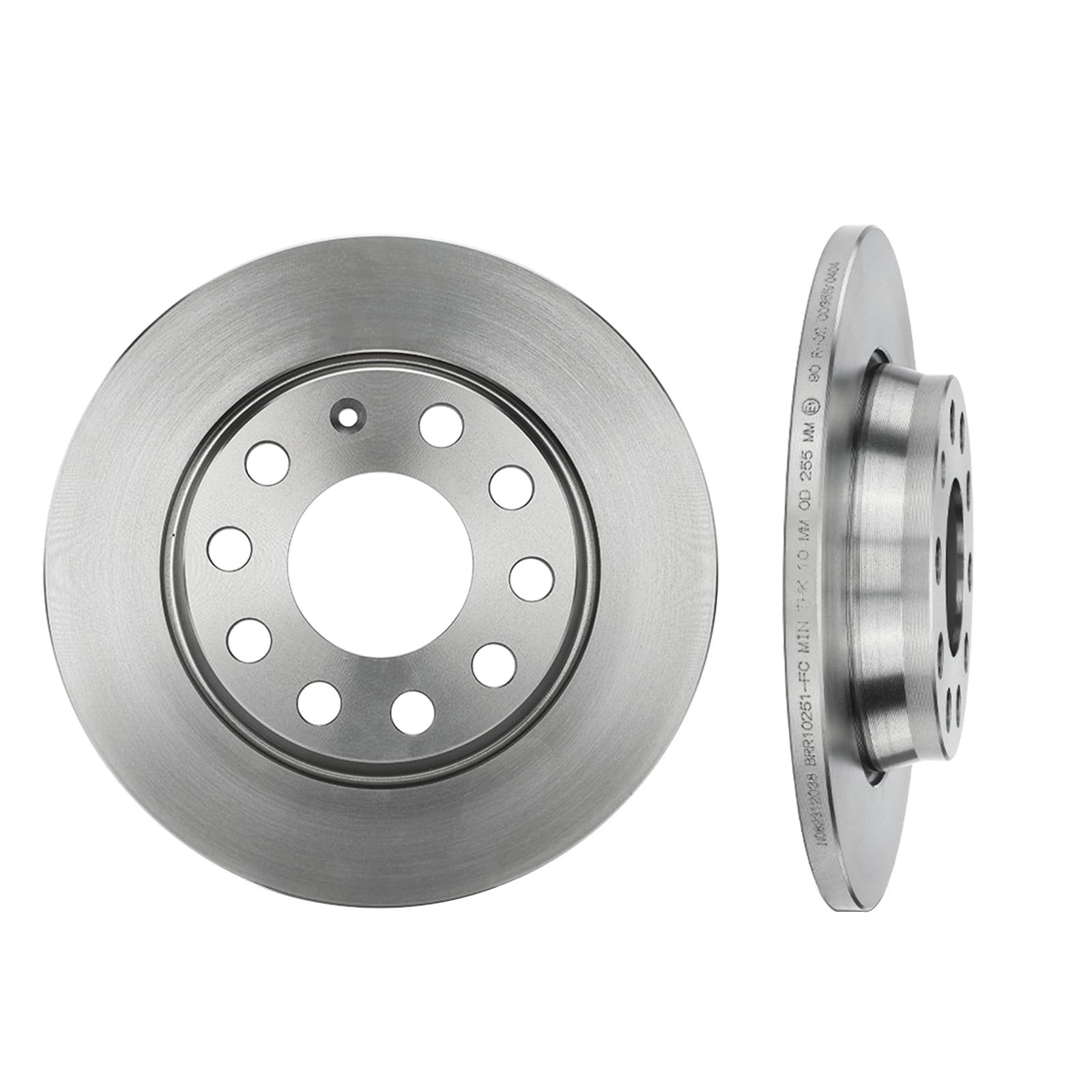 Frankberg Bremsensatz inkl. 2x Bremsscheiben + 4x Bremsbeläge Hinten Kompatibel mit A4 8E2 Exeo ST 3R5 A4 Avant 8E5 A4 Avant 8ED A4 8EC Replace# 8E0698451B,8E0615601D