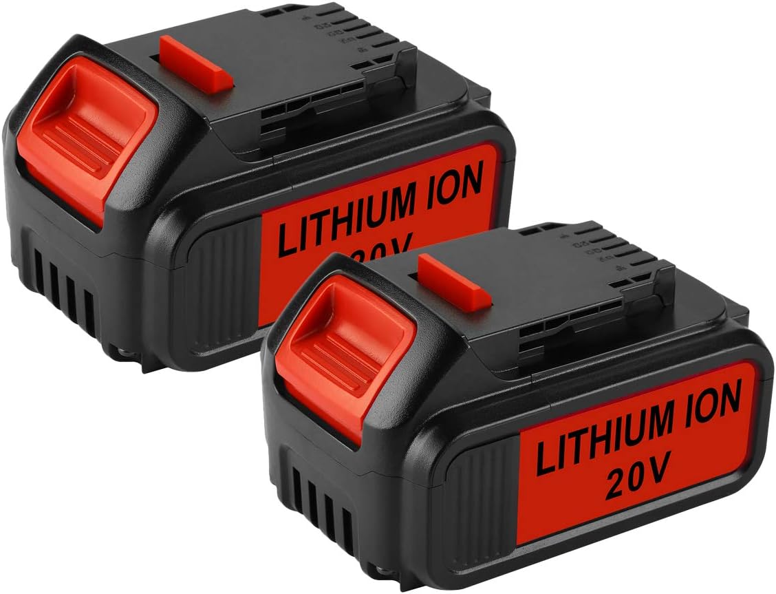 ANTRobut 2 Pack 5.0Ah Replacement for Dewalt 20V Battery Compatible with Dewalt Battery 20V Max DCB205 DCB203 DCB204 DCB205-2 DCB200 DCB206