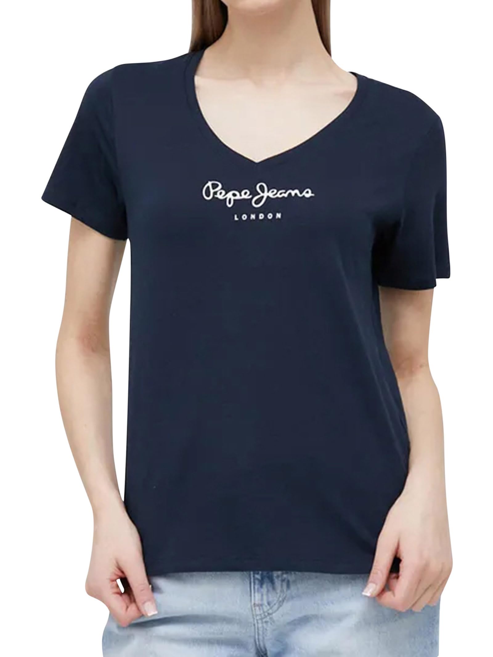 Pepe Jeans Wendy V Neck T-Shirt para Mujer