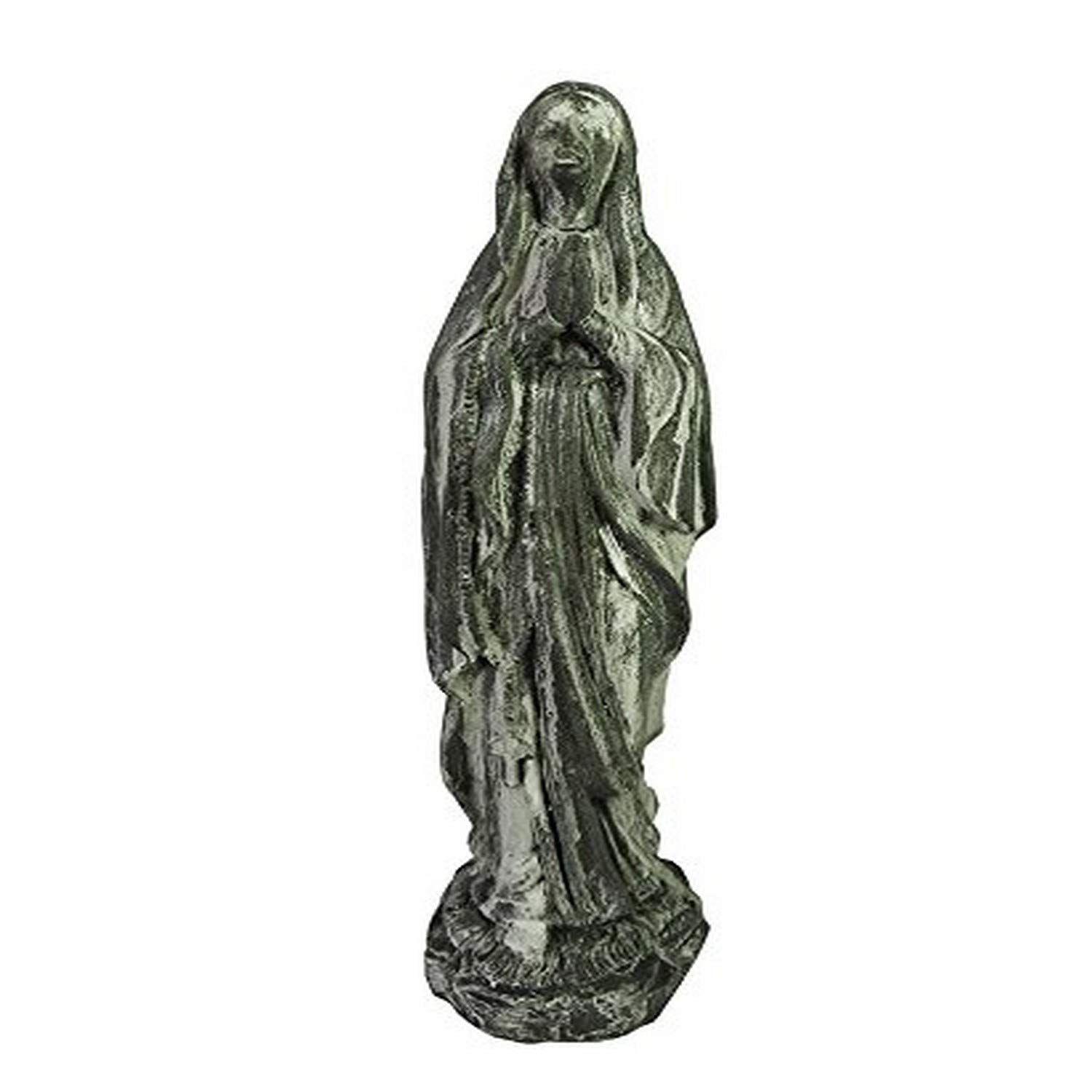 Essential Dcor Entrada Collection18.25"x5.25"x5" Magnesium Oxide Virgin Garden Statue