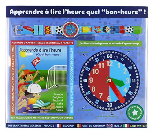 Montre garçon pour l'école et le sport modèle Goal bleu