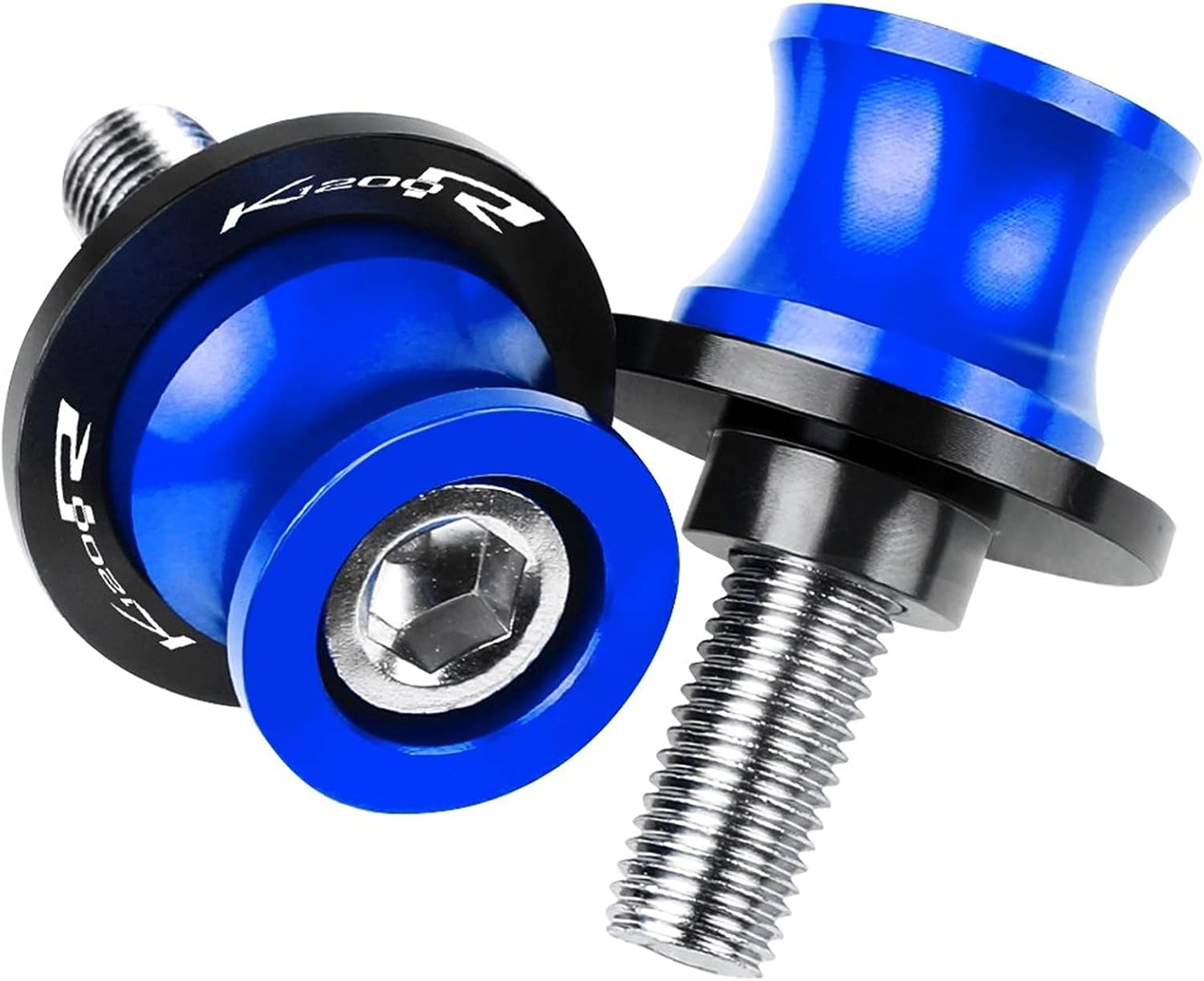 for BMW K1200R K1200S K 1200 R K 1200R 2005 2006-2008 Motorcycle Accessories CNC Aluminum Swingarm Spools Slider Stand Screws Swing Arm Bracket Screw (Color : 7)