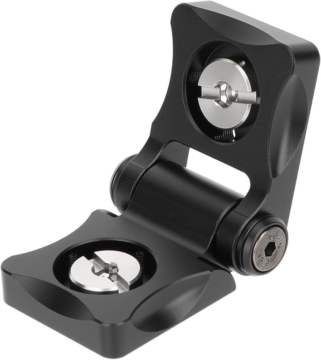 CAMVATE Mini Hinged L-Bracket with 1/4"-20 Anti-Twist Accessory Mount