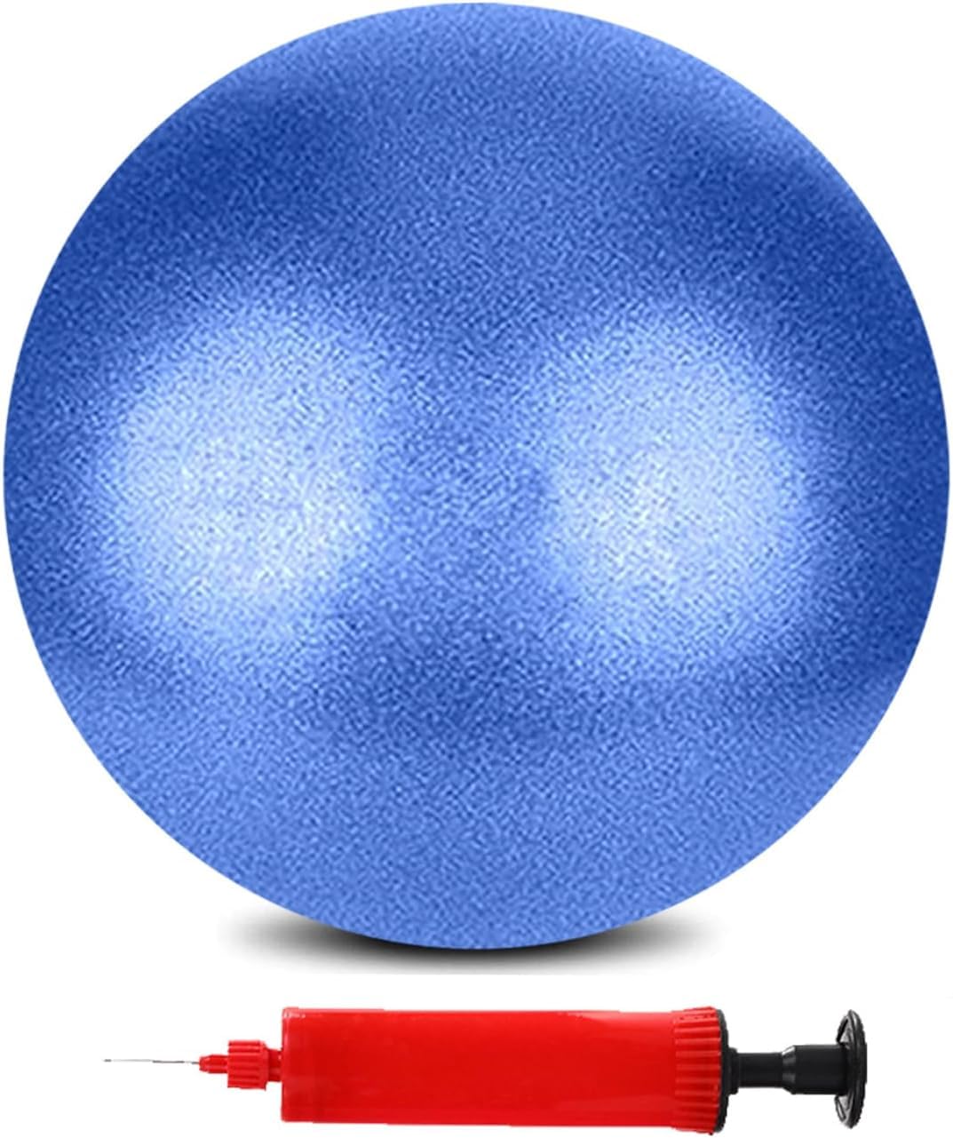 Photo 1 of ***NEEDS A PATCH***BAIMAN Mini Pilates Exercise Yoga Ball, 9 Inch Small Inflatable Exercise Yoga Ball,Core Training and Physical Therapy Equipment, with Pump(Black)***NEEDS A PATCH***