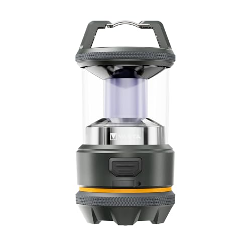 VARTA Lanterna da esterno L20R - lanterna LED ricaricabile da 420 lumen, fino a 44 ore di autonomia, protezione IP54, USB-C, per campeggio, trekking e emergenze