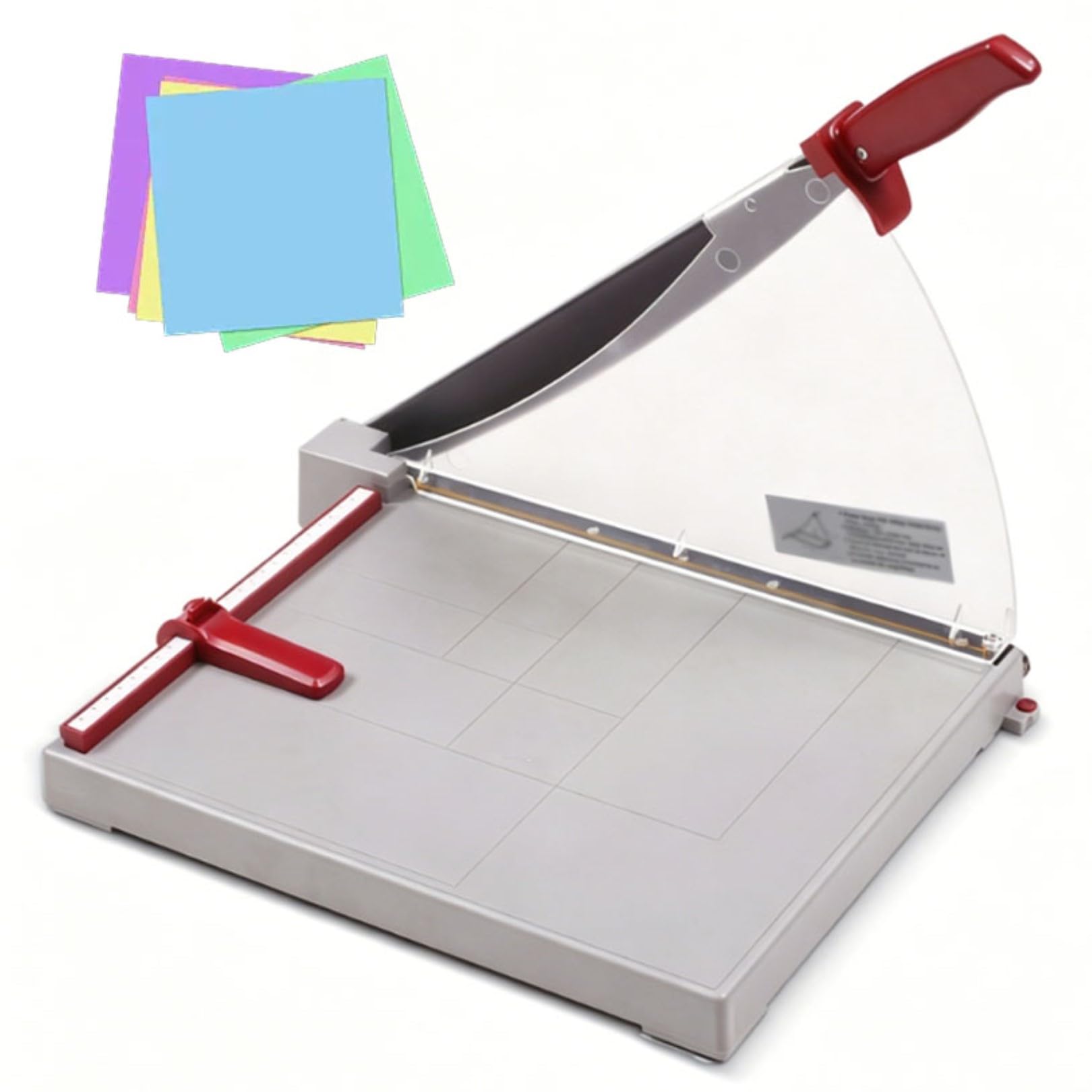 Taglierina per carta, A4/A3, resistente, per tagli netti su carta, foto, cartone, ideale per casa e ufficio