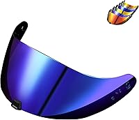 Vista 14 de Protector de visera de casco de motocicleta de repuesto para visera R420, resistente al desgaste, resistente al viento, protección solar, accesorios