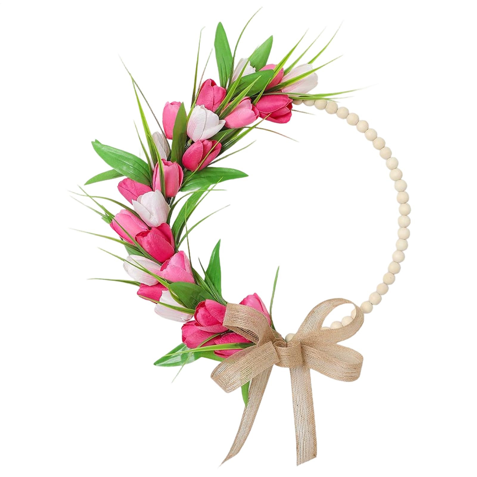 Couronne de Pâques bohème décorative pour sublimer le jardin, le patio et le salon