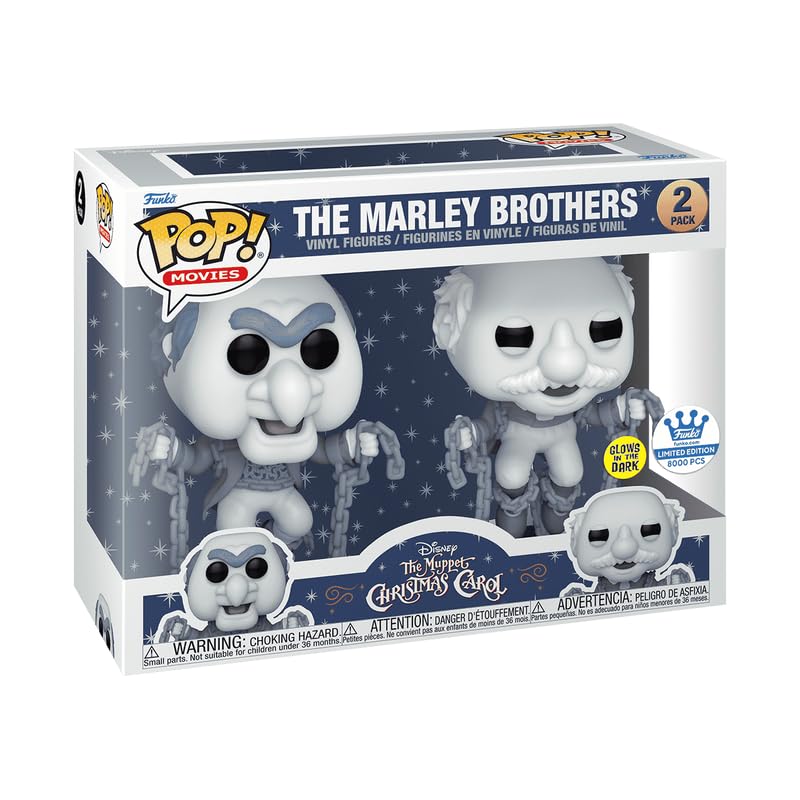 Pop! Movies: The Muppets - Marley Brothers 2-Pack Glow Limited to 8000 Pieces Shop Exclusive