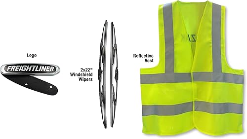 Miniatura 7 de Kozak Juego de espejos laterales de puerta con calefacción cromada de repuesto (lado izquierdo del conductor y derecho del pasajero) para