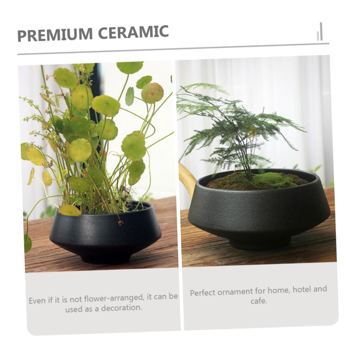 BESPORTBLE 1pezzi Vaso in Ceramica Per Fiori Contenitore Per Fiori Da Tavolo Ornamento Per Vaso Di Porta Composizioni Floreali Super Liscia Superficie Pregevole Fattura