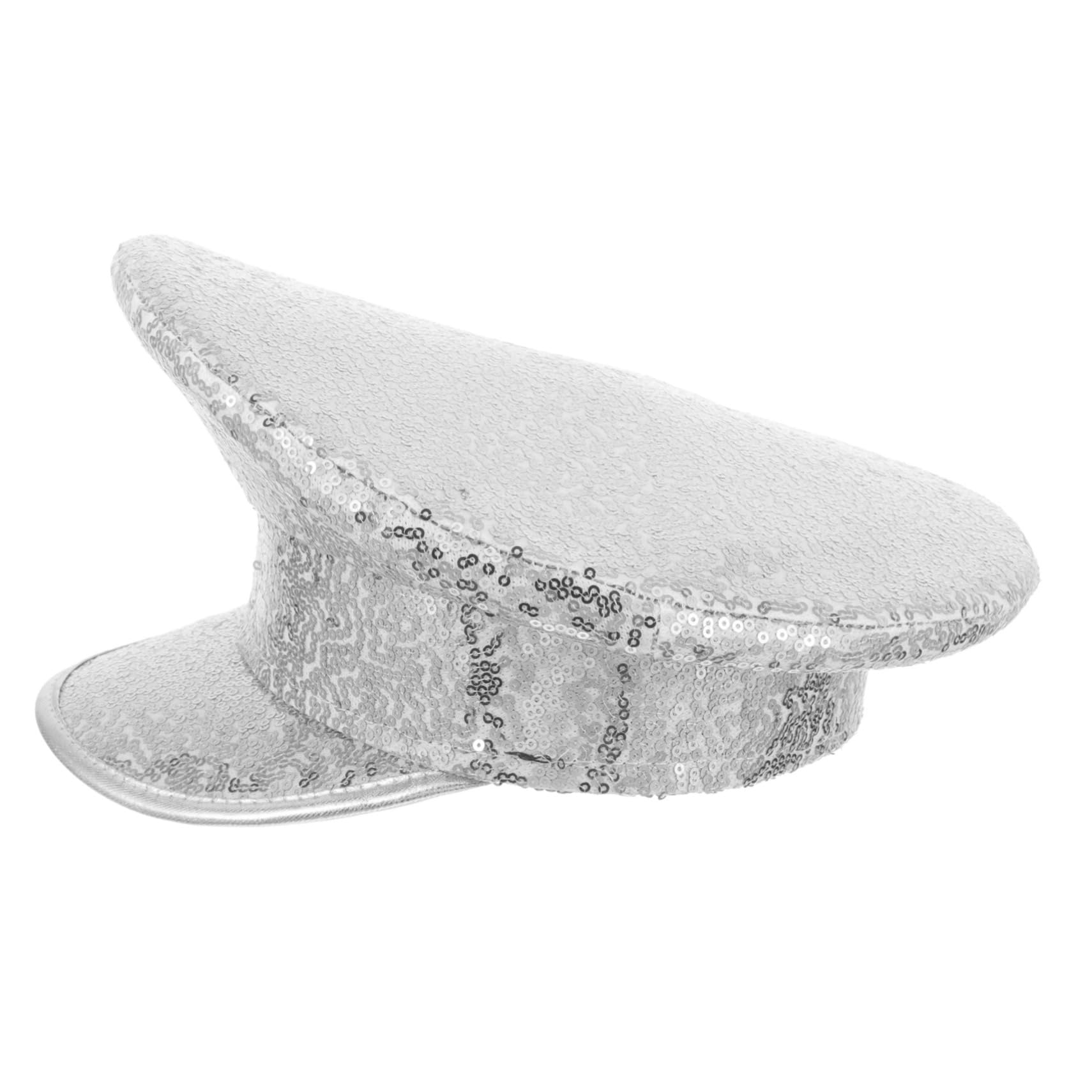 Didiseaon Cappello Accessori Di Abbigliamento Forniture Per Feste Berretto Piatto Oggetti Di Scena Berretti In Poliestere Berretto Grande Donna Prom