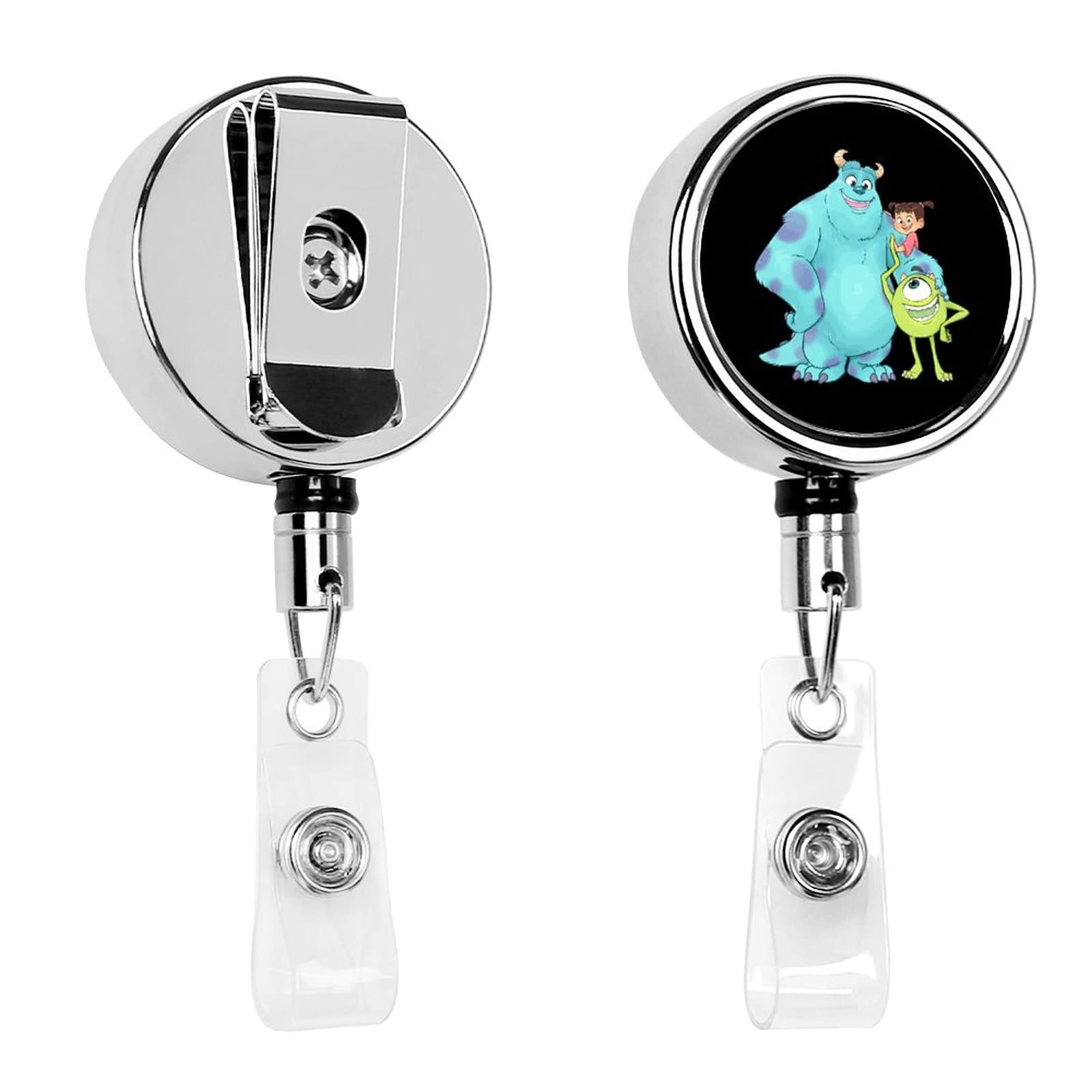 Amazon | ピンオンリール リールストラップ モンスターズ インク