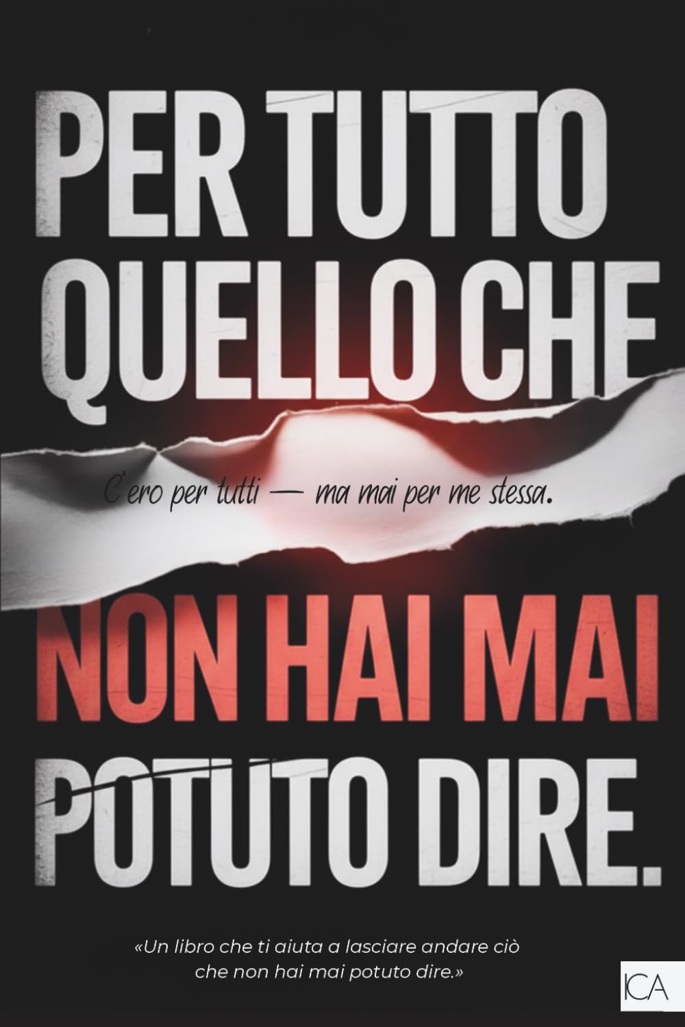 Per tutto quello che non hai mai potuto dire – Libro di auto-aiuto | Crescita personale | Lasciare andare il passato: Scrivi, lascia andare, brucia: ... passato, ferite emotive e rinascita personale