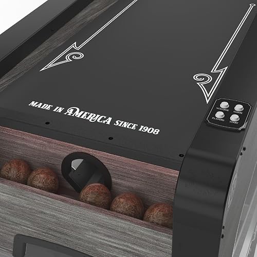 Miniatura 5 de Skee-Ball Máquina de Mesa de Arcade para Sala de Recreación del Sótano del Hogar - Diversión Clásica Nostálgica Premium de Lanzar y Anotar - Hecho