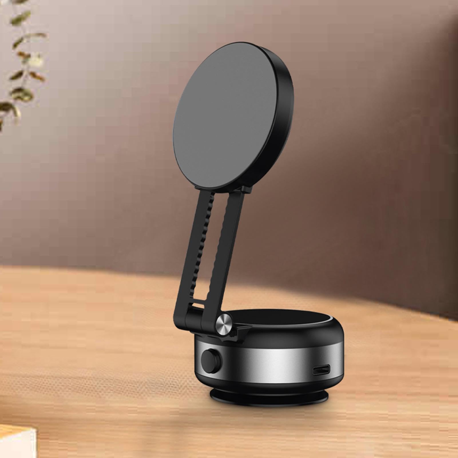 Generisch Supporto per cellulare da auto, con , elettrico, magnetico, a , doppio supporto, accessorio per interni per tutti gli smartphone, cruscotto, parabrezza, specchietto