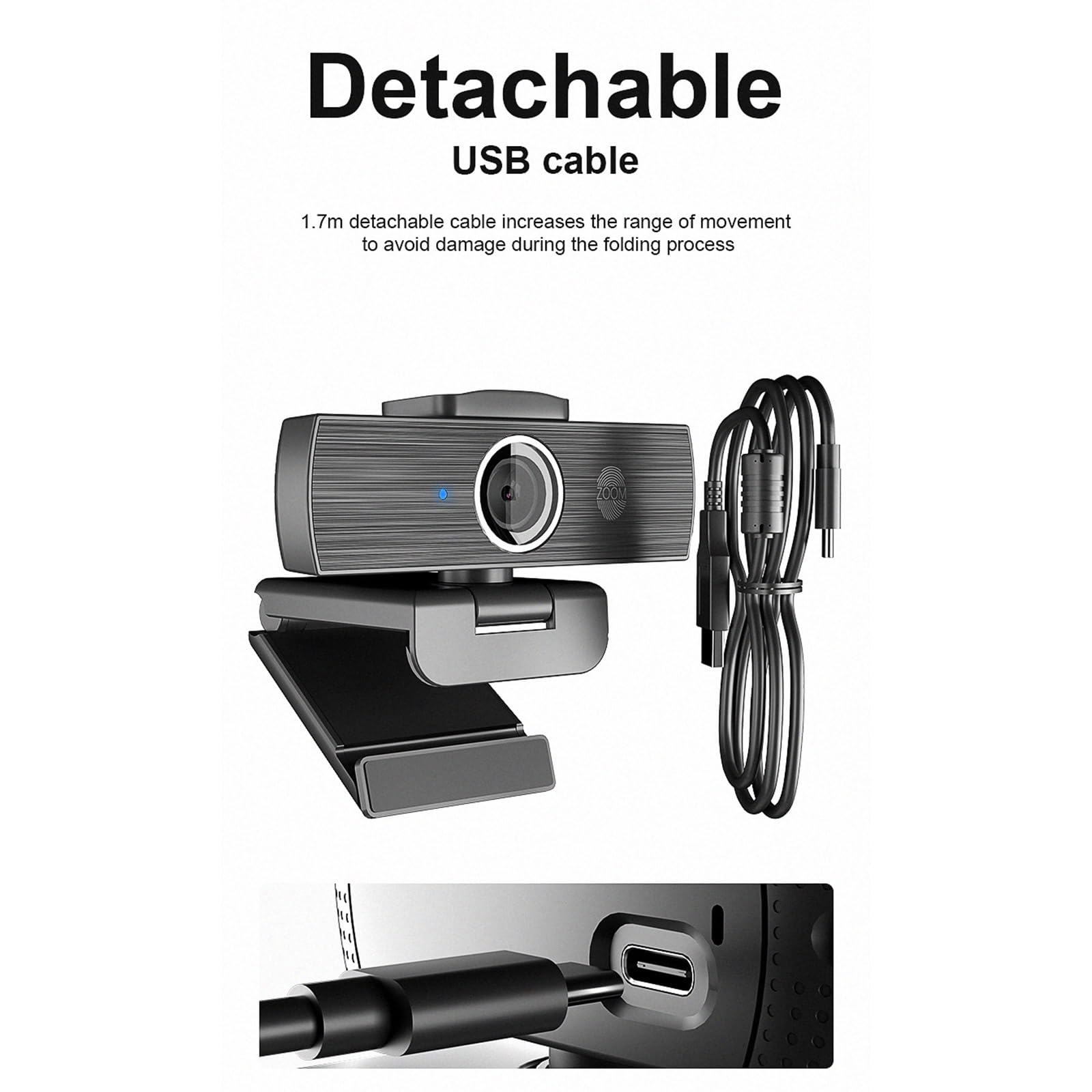 Webcam USB 4K senza unità con microfono per conferenze di insegnamento online per conferenze live streaming video gaming webcam con microfono per laptop