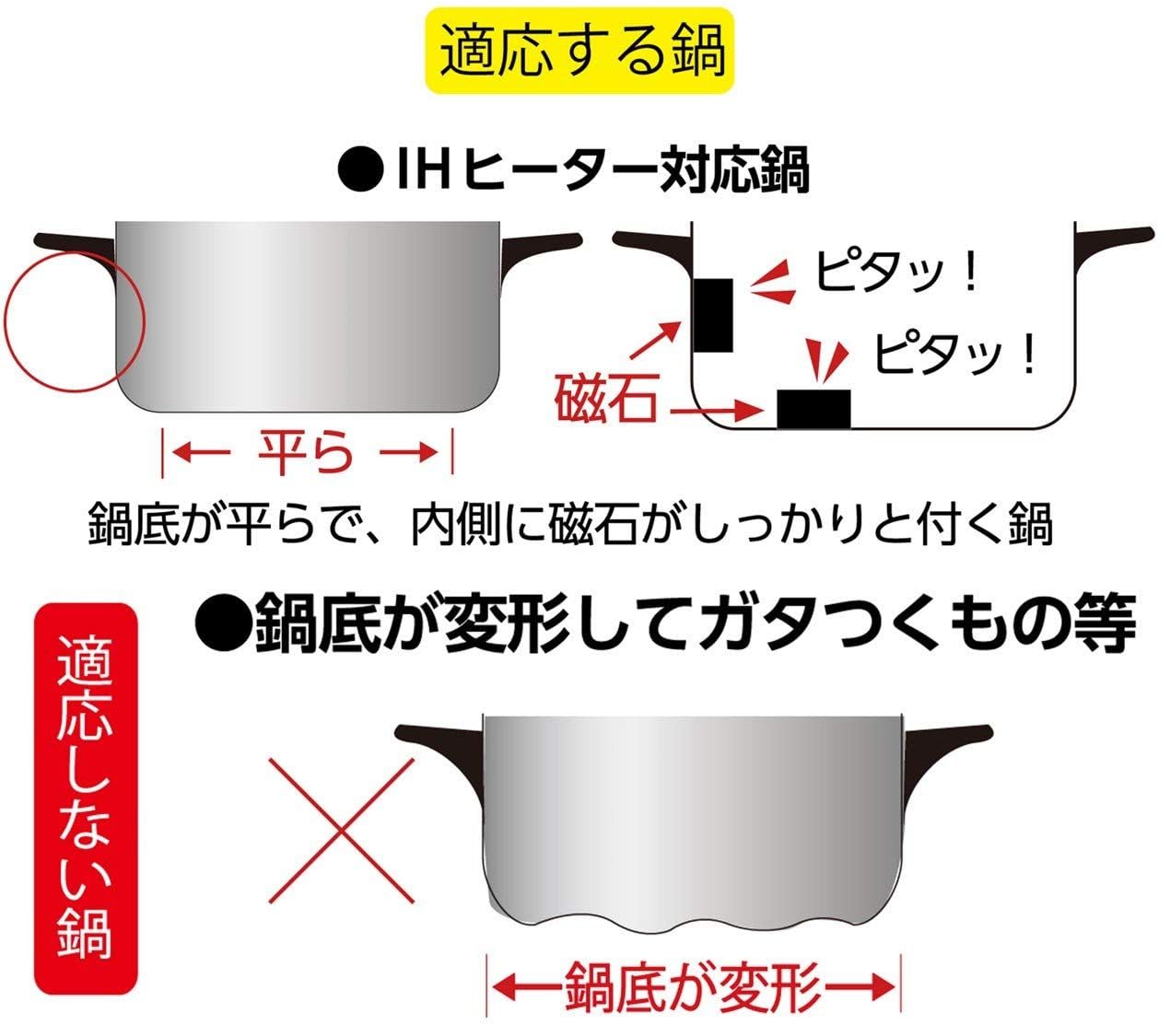 Amazon | 三菱アルミニウム IHヒーターマット グレー 直径21cm 2