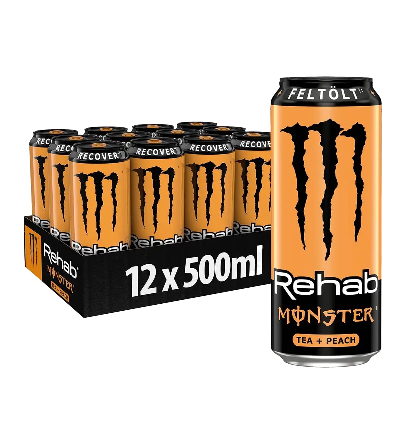 Monster Rehab 12 x 500 ml Peach
