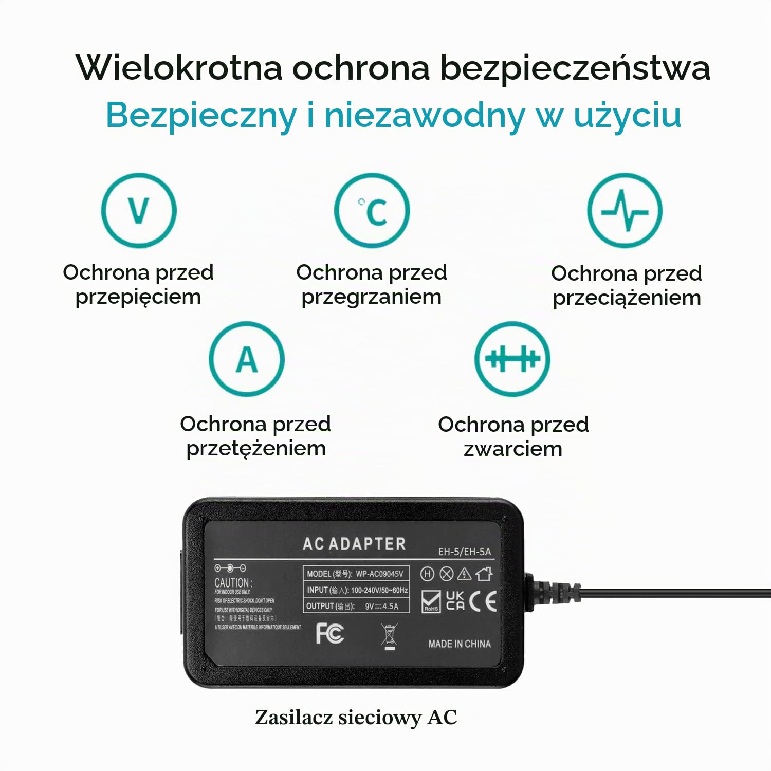 EH-5/EH-5A AC Power Adapter Kit EN-EL25 Dummy akumulator EP-5G DC łącznik do aparatu Nikon Z50 ZFC Z30
