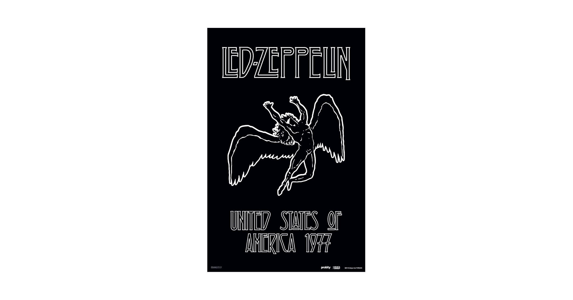 Amazon.com: Pyramid America Led Zeppelin Poster - Icarus Led
