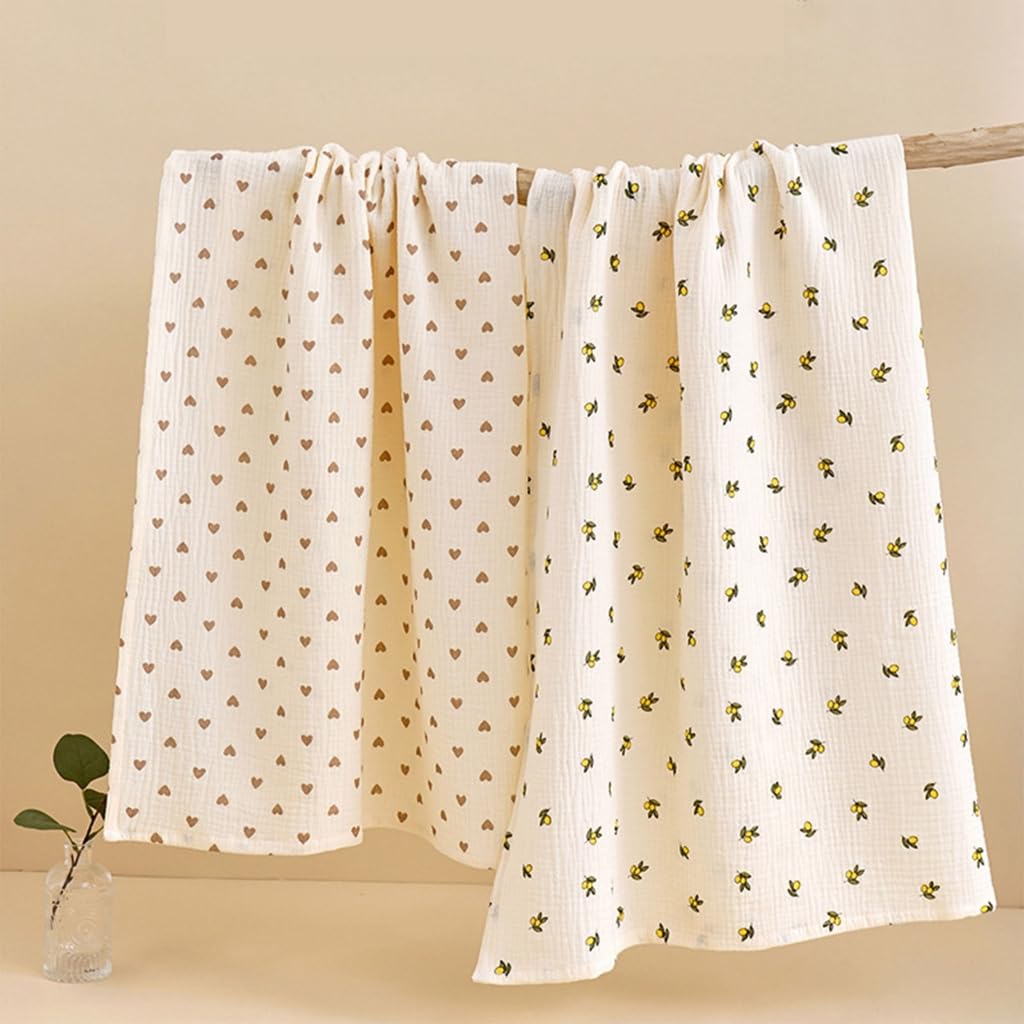 WNXGNHO Baby Muslin Towel Cotton Wrap Blanket Blanket Infants High Absorbent Bath Towel Pushchair