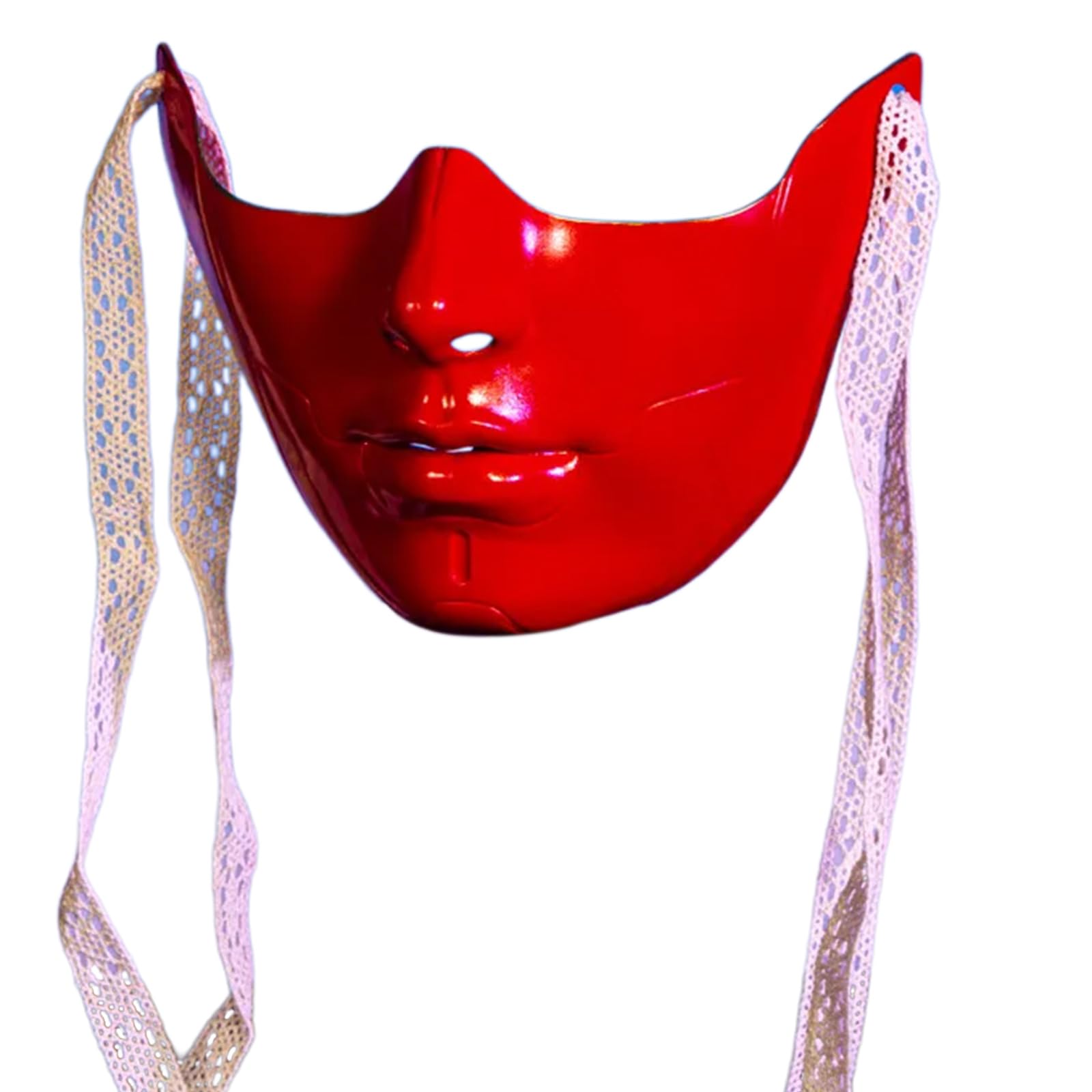 Maxtonser Unisex Masquerade Beauty Cosplay Mechanical Half for Carnivals Halloween Dress up Party