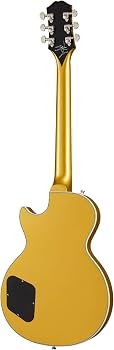 Amazon.com: Epiphone Jared J Nichols Les Paul Custom, Gold Glory
