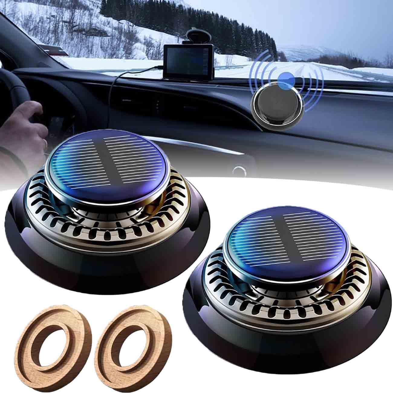 Lot De 2 Dégivrants électromagnétiques Portables Pour Voiture