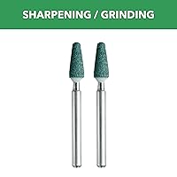 Vista 17 de Dremel 85422 Piedra de molienda de carburo de silicio (paquete de 2)