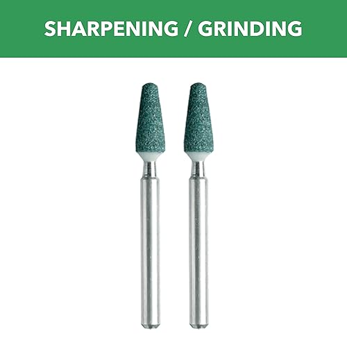 Miniatura 17 de Dremel 85422 Piedra de molienda de carburo de silicio (paquete de 2)