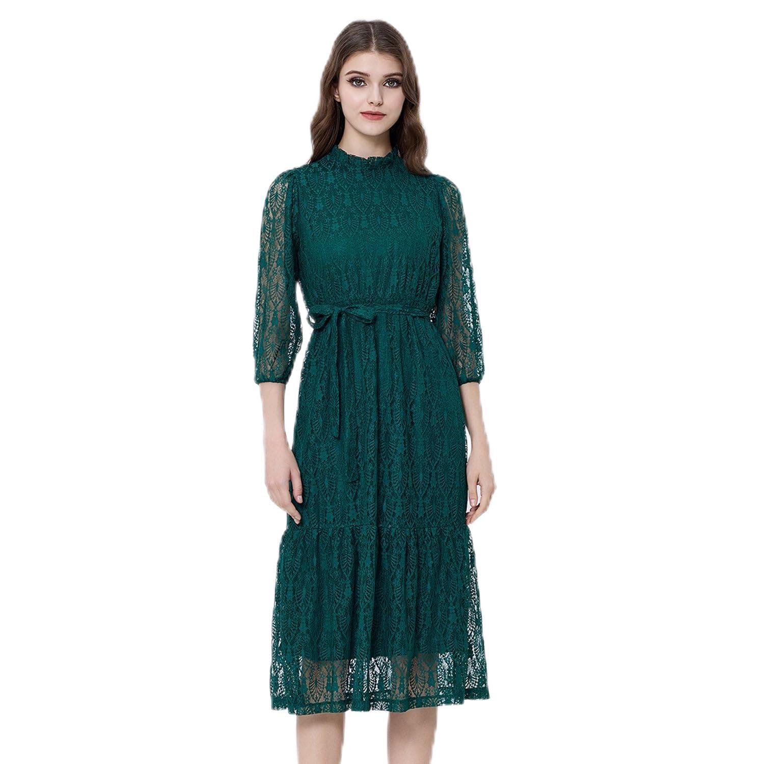 Robe Patineuse Dentelle