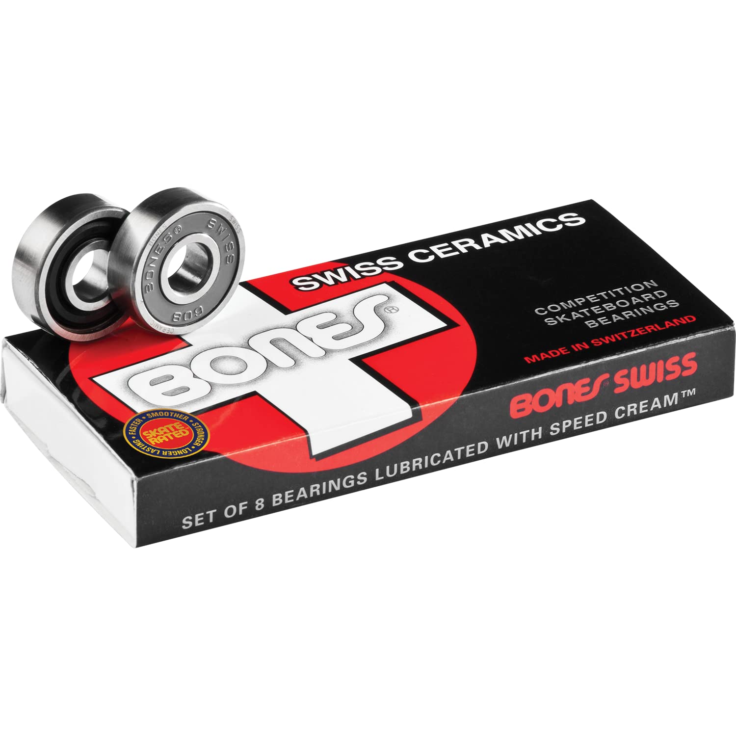 Bones Wheels Swiss Ceramic (Single Set) Bearings