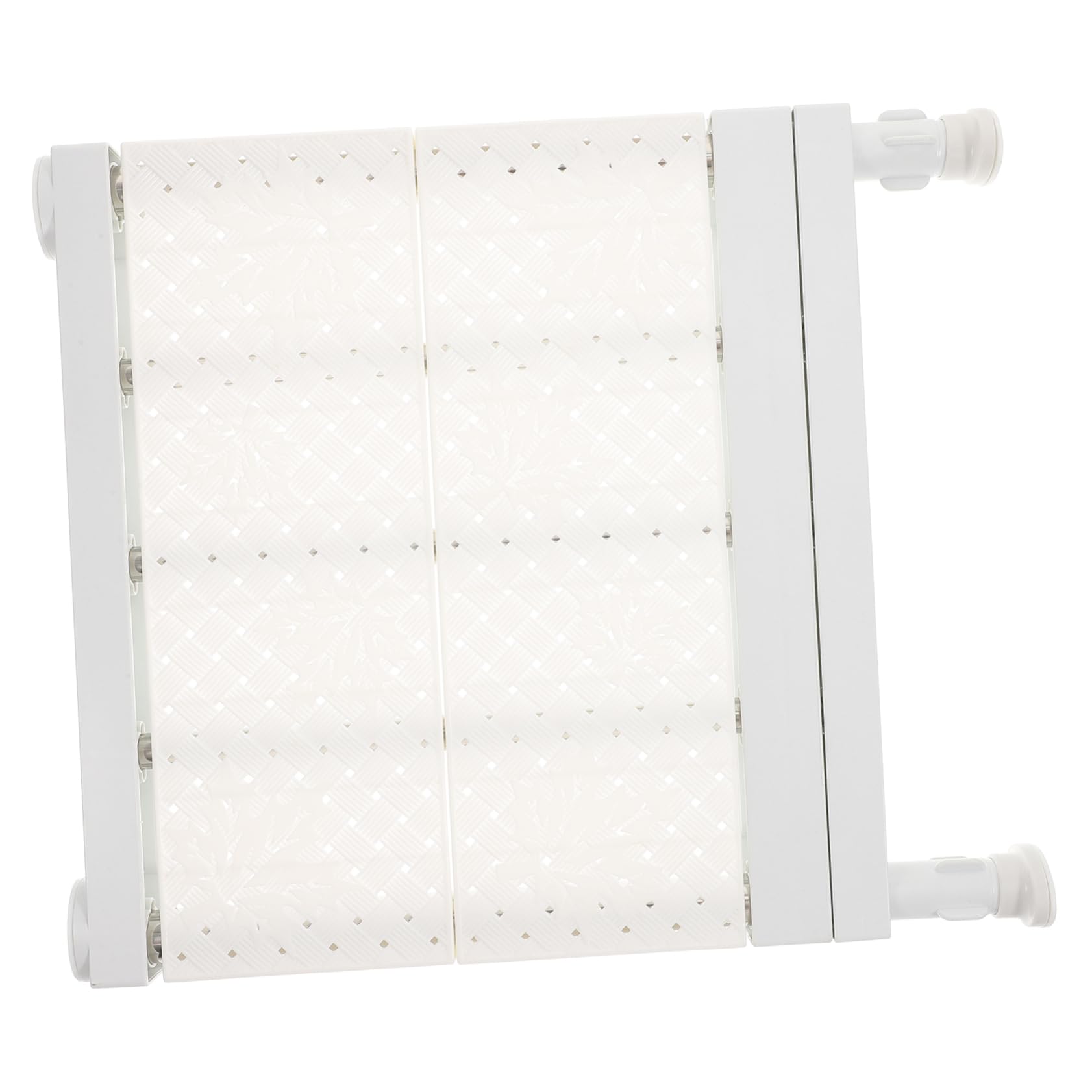 PRETYZOOM Home Organization Rack Wardrobe Partition Closet Shelf Stainless Steel Space Saving