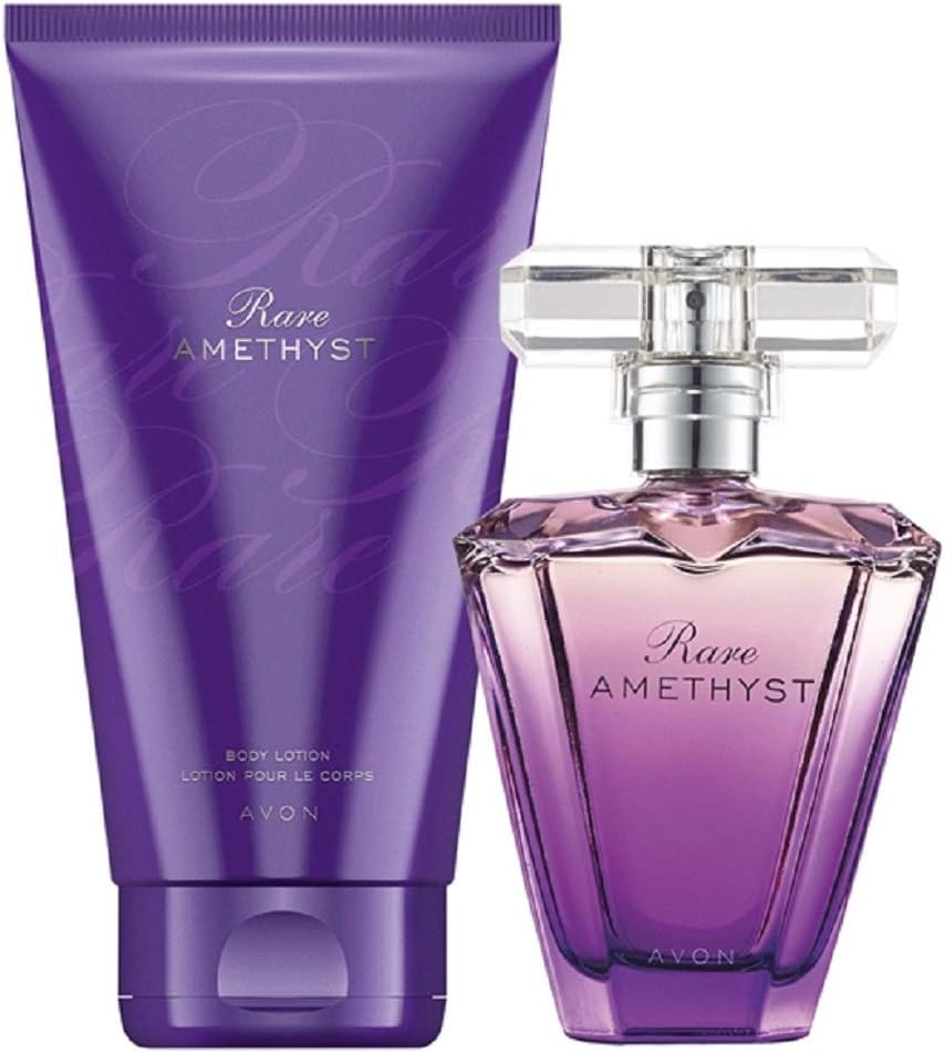 Avon Rare Amethyst Set consisting of Eau de Parfum 50ml and Body Lotion 150ml