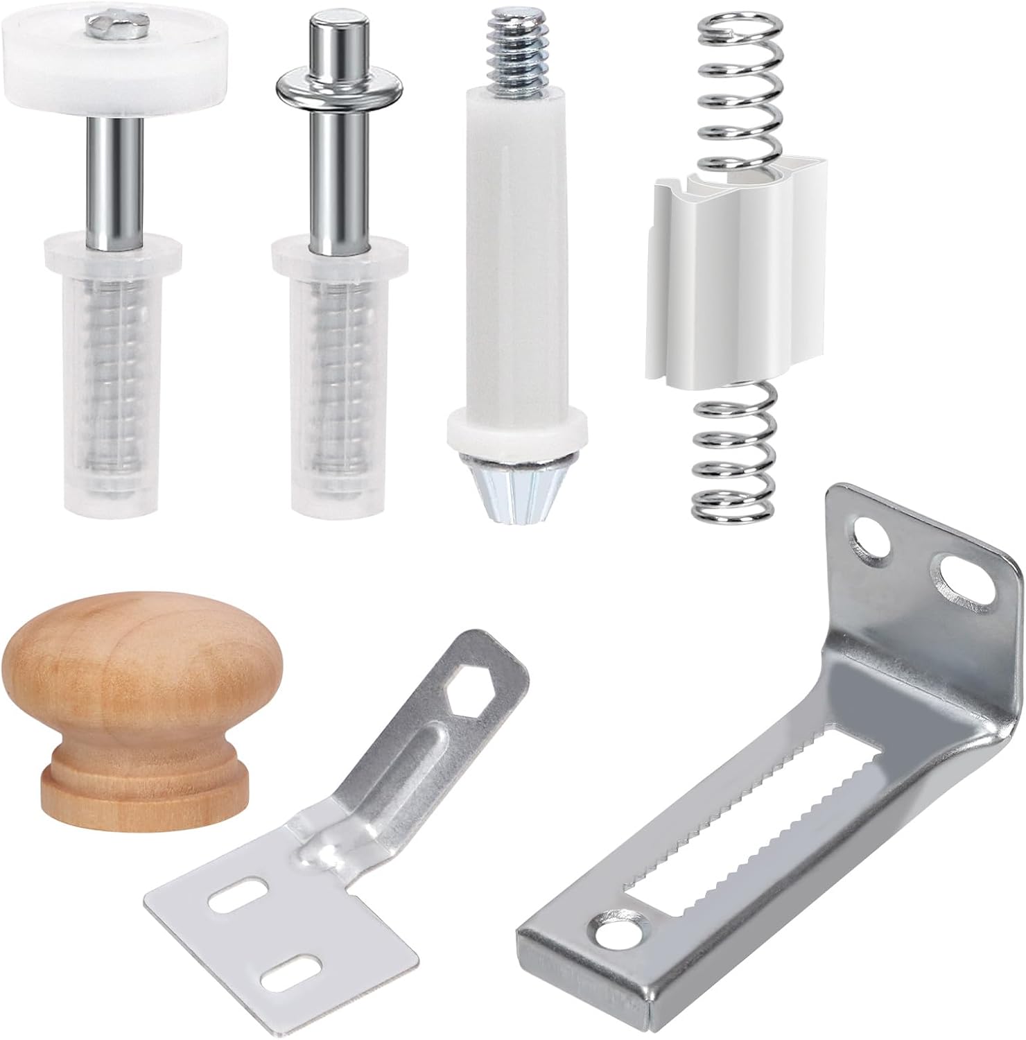 Tanstic 7Pcs BiFold Closet Door Repair Kit, Bifold Closet Door