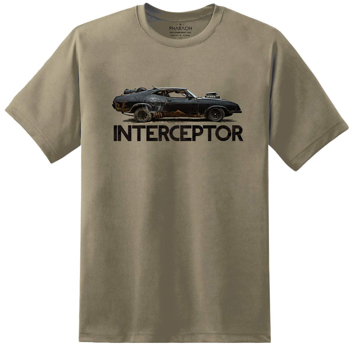 Digital PharaohMens Mad Max Movie Interceptor Falcon V8 GT Mel Gibson Inspired T Shirt