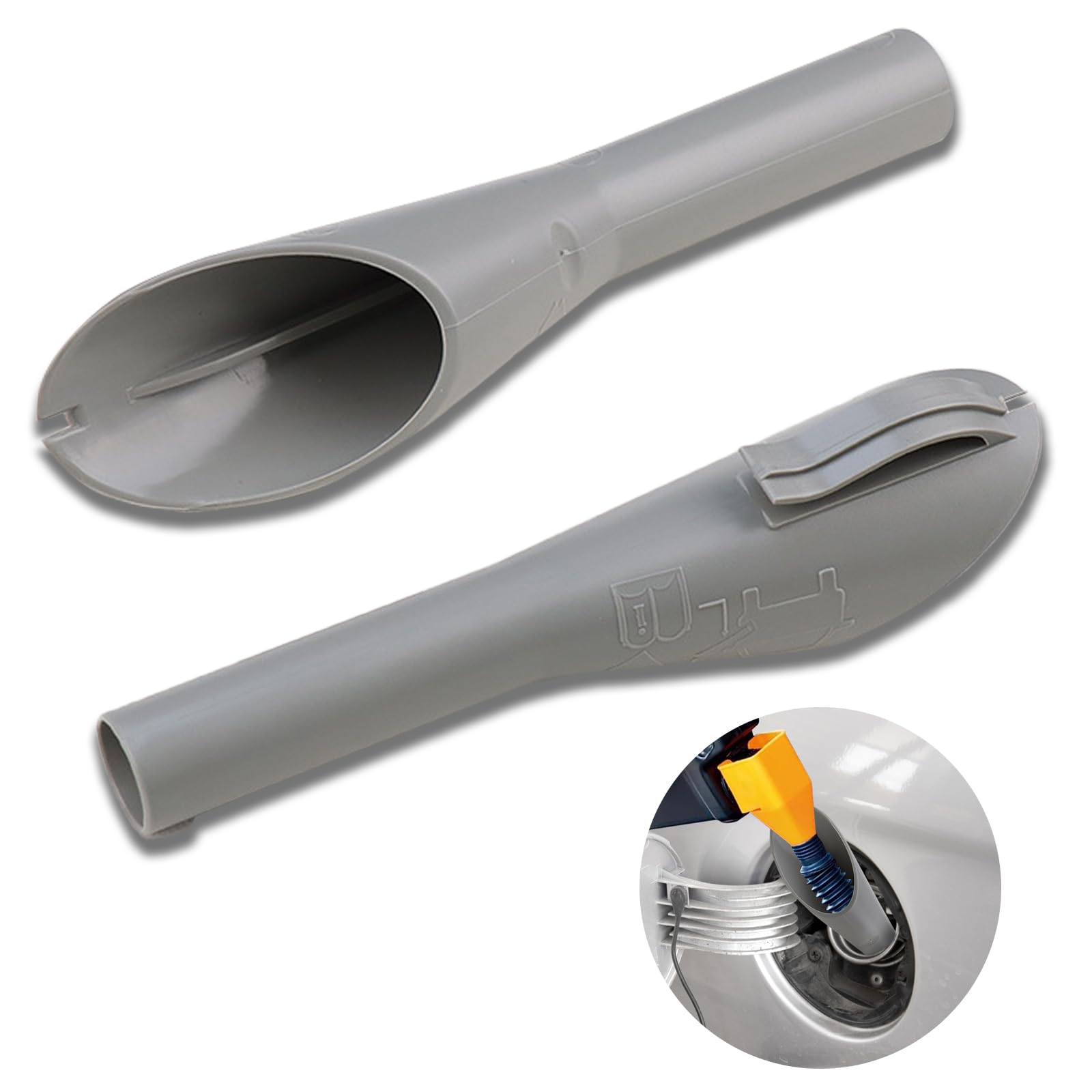 Emergency Diesel Fuel Filler Funnel / Capless For Ford Focus Mondeo Fiesta Transit S-max Galaxy 1782177 1833948 8u5a17b068bb - Oil Filler Caps