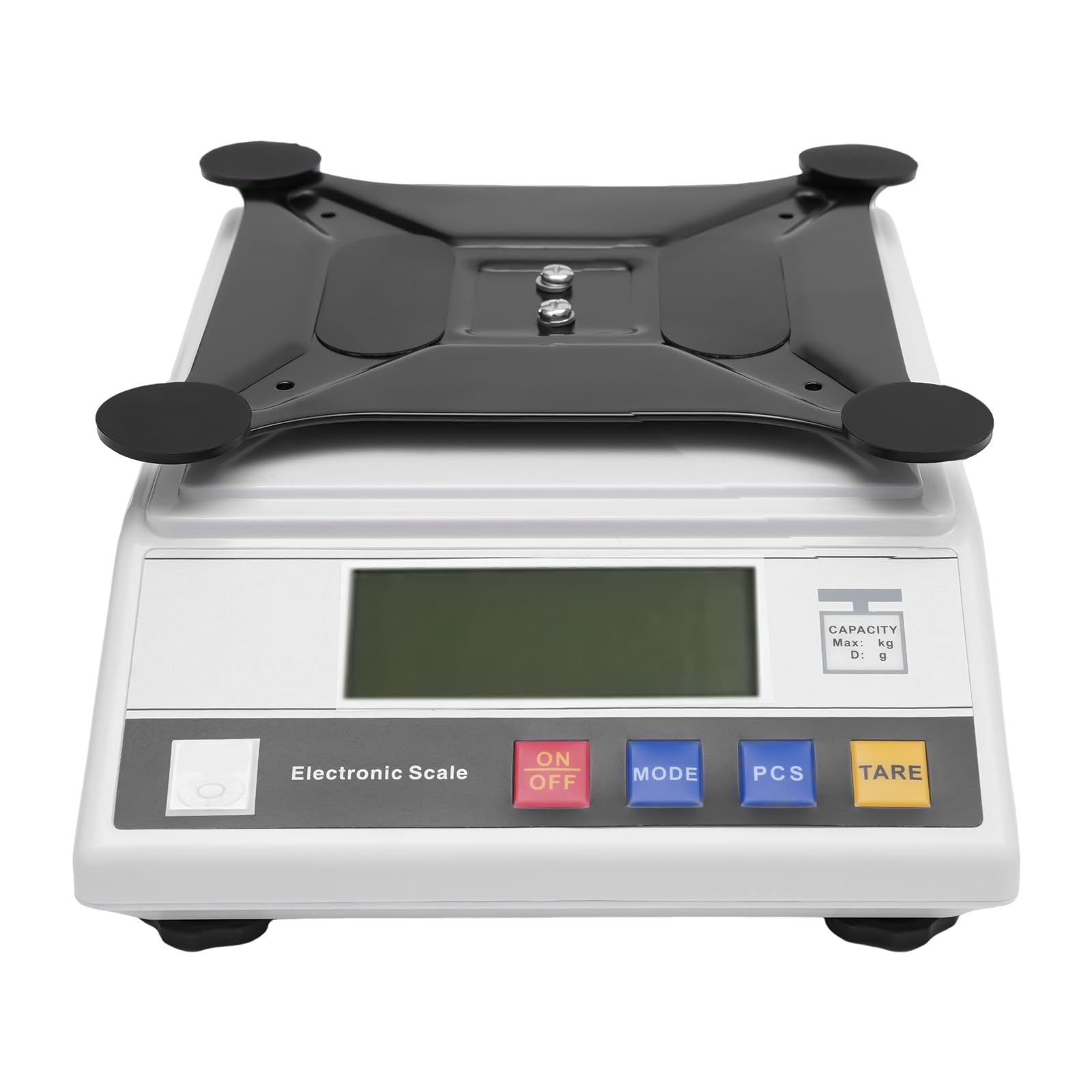 Báscula de laboratorio – 7500 g x 0,1 g – Báscula electrónica de alta precisión, digital y precisa con pantalla LCD, báscula industrial electrónica