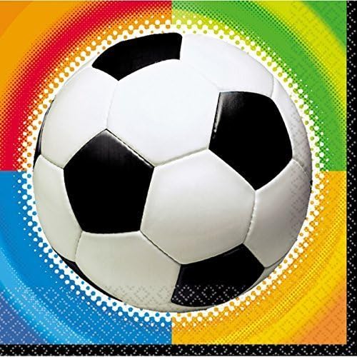 Championship Soccer Football Birthday Party Decoration and Tableware Range (Napkins (517040))