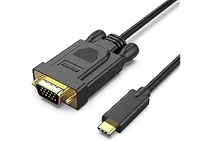 Enjoy Crystal Clear Visuals: 3-Foot BENFEI USB-C to VGA Adapter