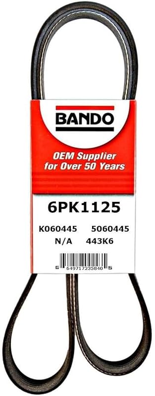 Correia serpentina Bando USA 6PK1125 – 6 nervuras x 1125 mm – 1 unidade
