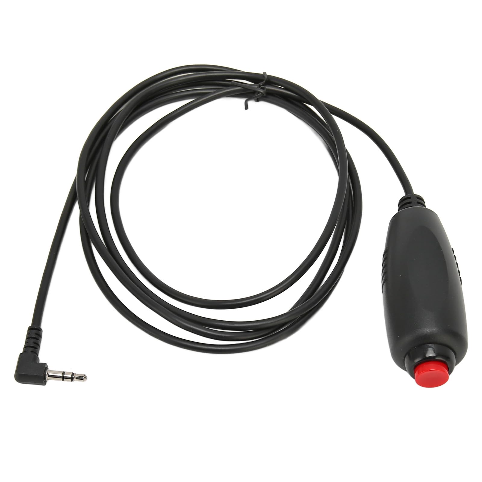 Diyeeni Nurse Call Cable, Universal Replacement Push Buttons Cord for Nurse Station 5.9ft, 3.5mm Plug, Comfortable Handle with Red Call Buttons, for Caregivers, Patients, Elderly