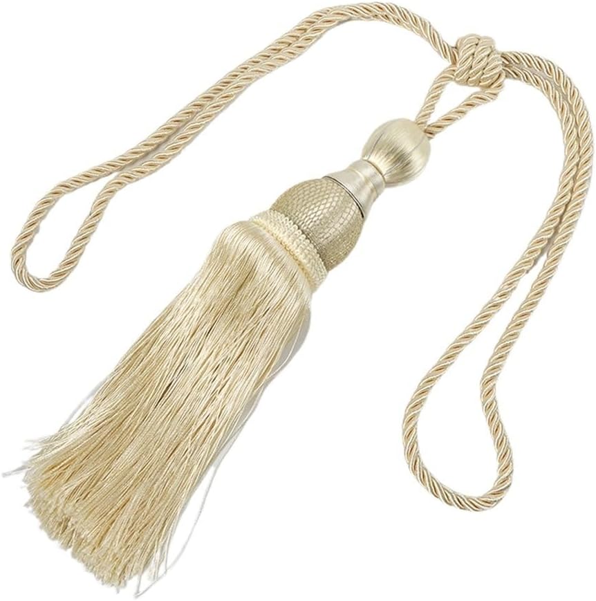 FMURY Tassel Ball Hanging Ball Curtain Binding Rope Hanging Tassel Hanging Ball Curtain Accessories