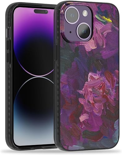 Miniatura 10 de Funda para iPhone 15 Pro Max compatible con MagSafe diseño de flor de jardín de serpiente negra, bonita funda de teléfono para mujeres y niñas, no