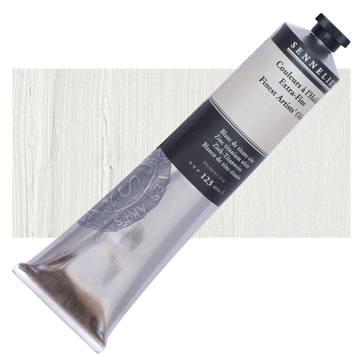 Sennelier Artists - Pintura al óleo de color, 6.76 onzas líquidas (paquete de 1), zinc titanio blanco S1